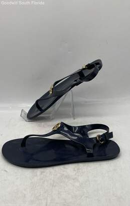 Michael Kors Womens Blue Sandals Size 9