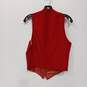 Pendleton Red Wool Vest Men's Size 38 image number 3