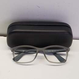 Ray-Ban Browline Clear Gray Eyeglasses Rx (Frame)