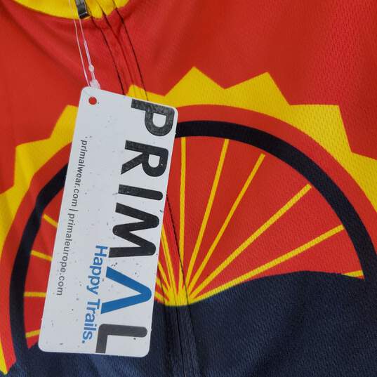 Primal Men Multicolor Cycling Jersey M NWT image number 3