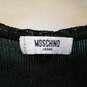 Womens Black Cotton Blend V-Neck Short Sleeve Pullover Blouse Top XXS image number 3