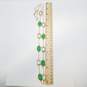 Kate Spade New York Gold Tone Faceted Gemstone Hancock Park Green 30in Necklace 27.8g image number 2