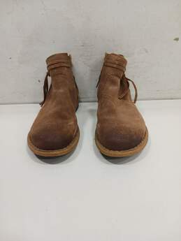 Born Women's Brown Suede Ankle Boots Size 6.5