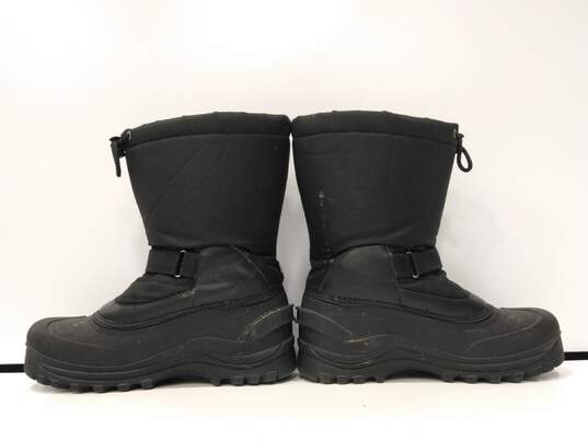 Men's Black Waterproof Boots Size M/10 image number 2
