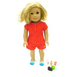 American Girl Kit Kittredge Historical Character Doll W/ Food