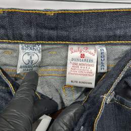 Lucky Brand Dungarees By Cene Montesano Elite Sundown Jeans Size 8x29 alternative image