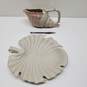 x2 Assorted Decorative Porcelain Tableware Leaf Platter + Otagiri Shell Pitcher image number 1