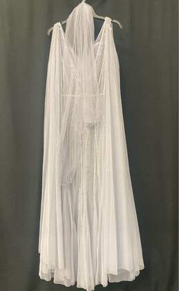 GLS Women's Silver/Lilac Sequin Formal Dress- 3XL NWT alternative image
