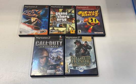 Grand Theft Auto San Andreas and Games (PS2) image number 1