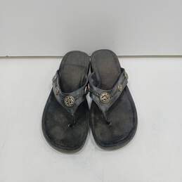 Minnetonka Leather Flip Flop Thong Style Sandal Size 7