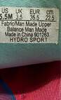 Rykä Hydro Sport Grey Blue Pink Athletic Shoes Women's Size 5.5M image number 6