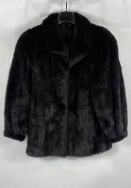 Unbranded Black Fur Coat - Size Small