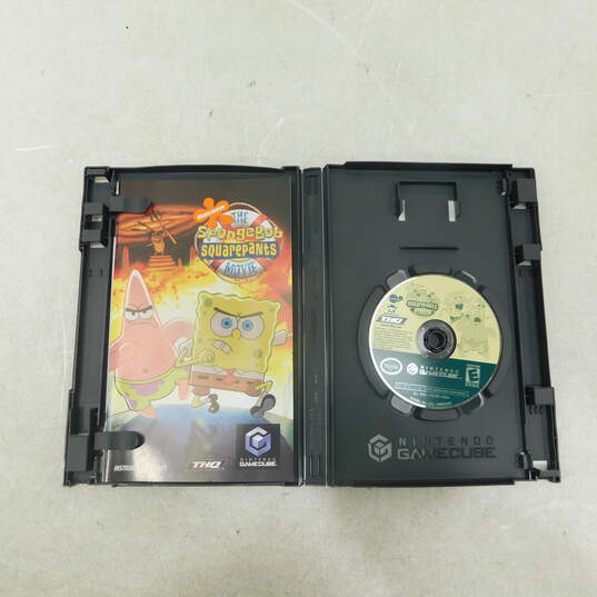 The SpongeBob SquarePants Movie Player Choice Nintendo Game Cube CIB image number 2