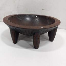 Fiji Made Hand-Carved Tanoa Bowl