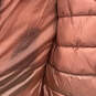NWT Womens Pink Long Sleeve Pockets Hooded Full-Zip Puffer Jacket Size S image number 6