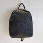 Beverly Hills Polo Club Black PU Small Zip Backpack Bag image number 1