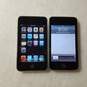 Lot of Two Apple iPod touch 2nd Gen Model A1288 storage 8GB image number 1