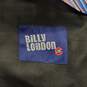 Billy London Men Black Striped Dress Pants Sz 30 image number 3