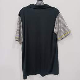 Nike Men's Oregon Black/Green/Gray Dri-Fit Polo Shirt Size XL alternative image