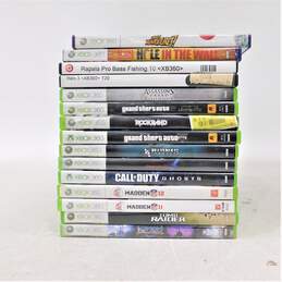 Lot of 15 Microsoft Xbox 360 Games