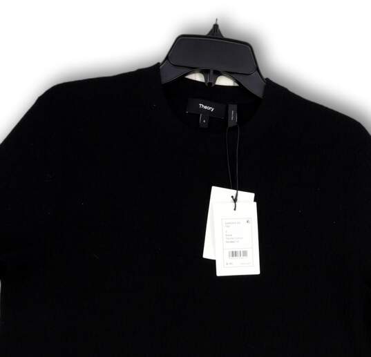 NWT Mens Black Short Sleeve Crew Neck Pullover T-Shirt Size Small image number 3