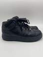 Authentic Men Air Force 1 315123 001 Black Lace Up Sneaker Shoes Size 9 image number 3