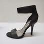 Pour La Victoire Yara Ankle Wrap Open Toe High Heels Olive/Gray Leather Size 6 image number 2