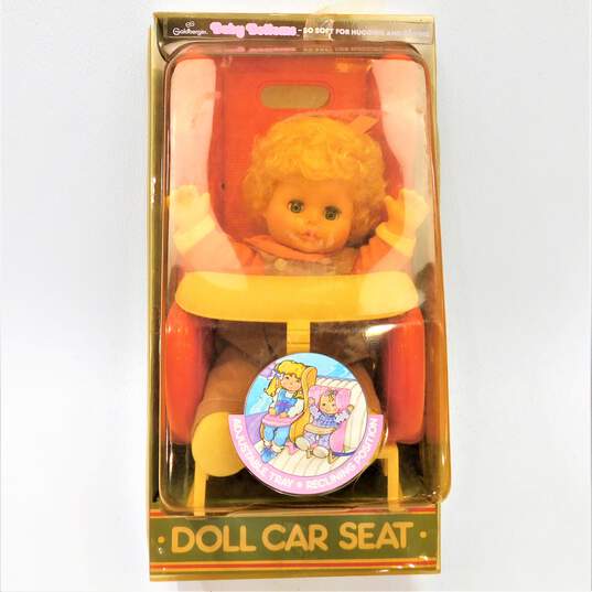 Vintage Goldberger Doll W/ Car Seat Toys IOB image number 1