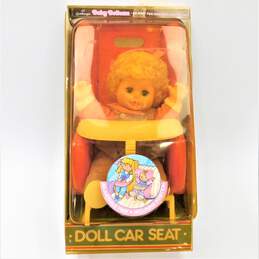 Vintage Goldberger Doll W/ Car Seat Toys IOB