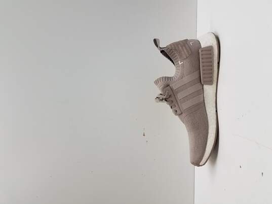 Buy the adidas Nmd R1 Pk Primeknit Japan Boost Vapour Grey French Beige White S81848 Men's 11 | GoodwillFinds