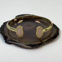 Designer Kendra Scott Gold-Tone Elton Fashionable Cuff Bracelet
