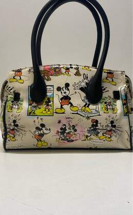 Disney Multi Minnie Mickey Print Locket Satchel Bag alternative image