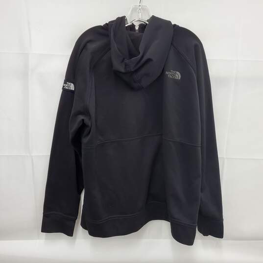 The North Face 100% Nylon & Polyester Black Full Zip Jacket & Hoody Size XL image number 2