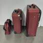 3PC Aspen iPak Maroon Luggage Set image number 4