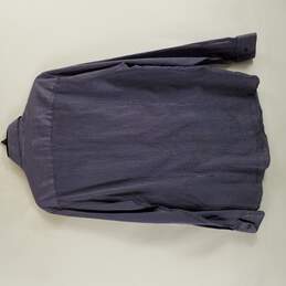Ted Baker Men Purple Stripe Long Sleeve Button Up S alternative image