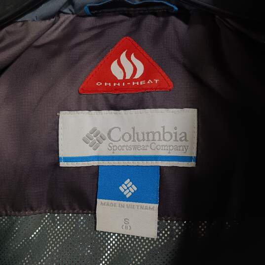 HQ Columbia Grey Jacket Kid's Size Small (8) image number 3