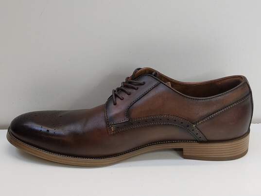 Men's Leather Shoes Kane Brown Derby Size 12 image number 2