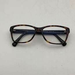 Womens HC6068 5120 Brown And Gold Tortoise Cat-Eye Reading Glasses With Case alternative image