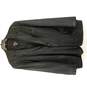 Remy Leather Men Black Leather Jacket 46 image number 1