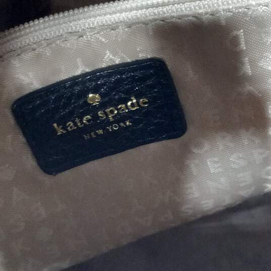 Kate Spade Black Quilted Leather Chain Strap Shoulder Bag Purse image number 6