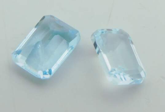 Variety Blue Topaz Loose Gemstones 1.6g image number 2