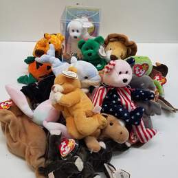 Lot of 20 Assorted TY Beanie Babies