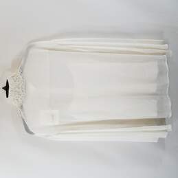 The Row Women White Long Sleeve Shirt Size S NWT alternative image