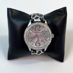 Designer Betsey Johnson BJ00131-09 Rhinestone Analog Dial Quartz Wristwatch