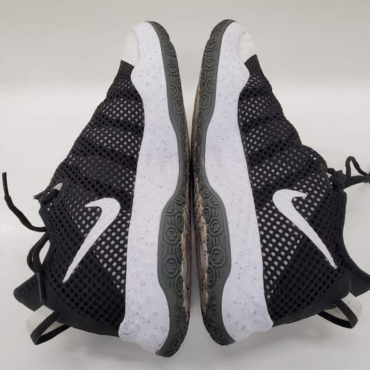 Men's Nike PG 4 Oreo Basketball Sneaker Shoes  CD5079-100 Size 12 image number 6