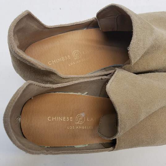 Chinese Laundry 40989 Fortune Tan Suede Ankle Boots Shoes Women's Size 9 M image number 3