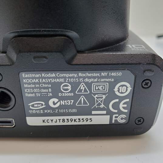 Kodak EASYSHARE Z1015 is Digital Camera For Parts/Repair image number 8
