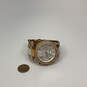 Designer Michael Kors Parker MK5774 Gold-Tone Chronograph Analog Wristwatch image number 4