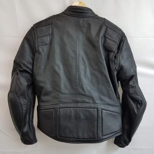 Fieldsheer armored leather motorcycle riding jacket men's 46 image number 2