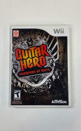 Guitar Hero: Warriors of Rock - Nintendo Wii (CIB)